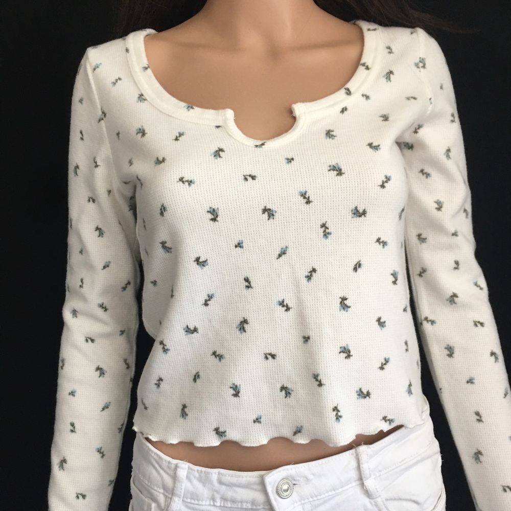 Arizona Long Sleeve Crop Top